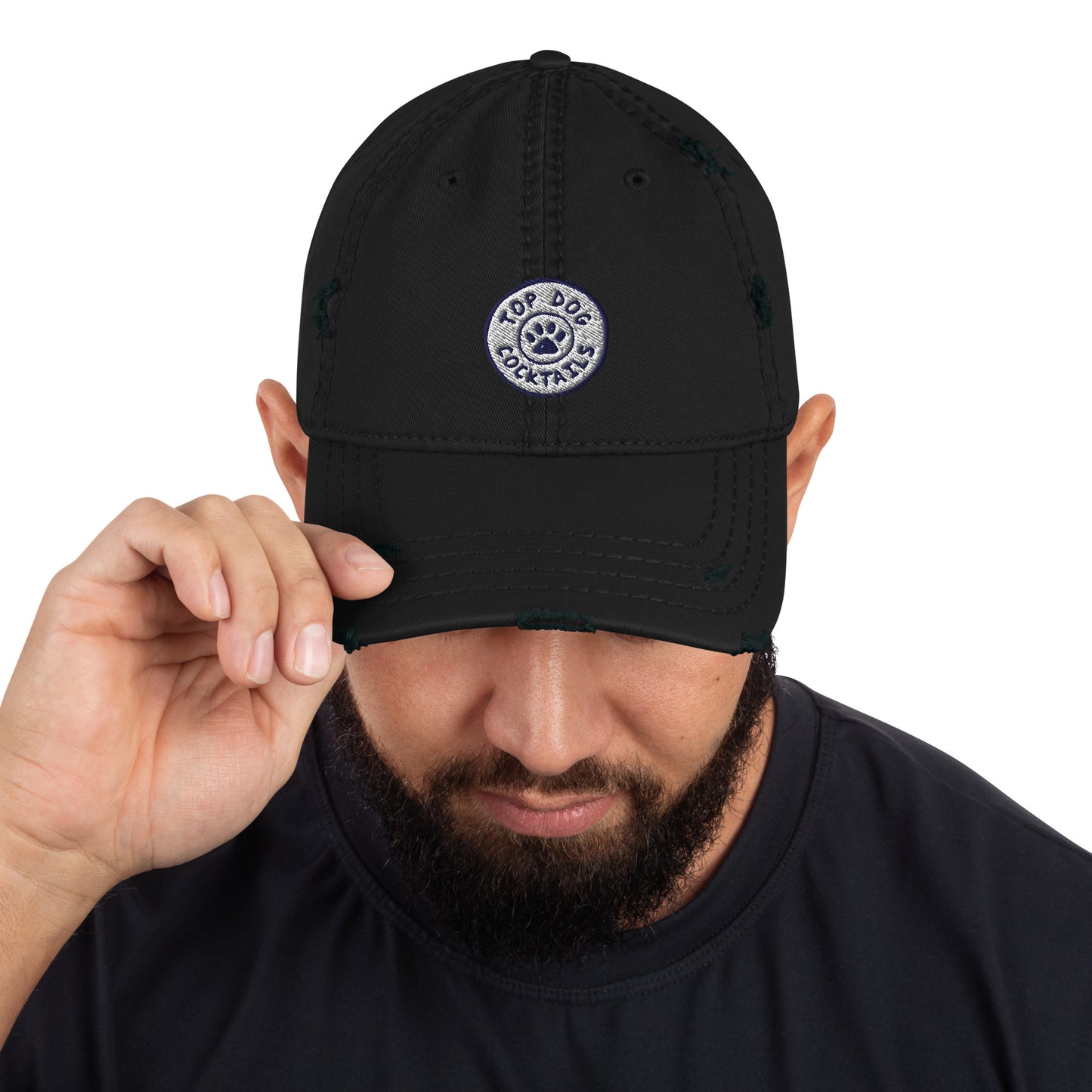 Top Dog Distressed Dad Hat