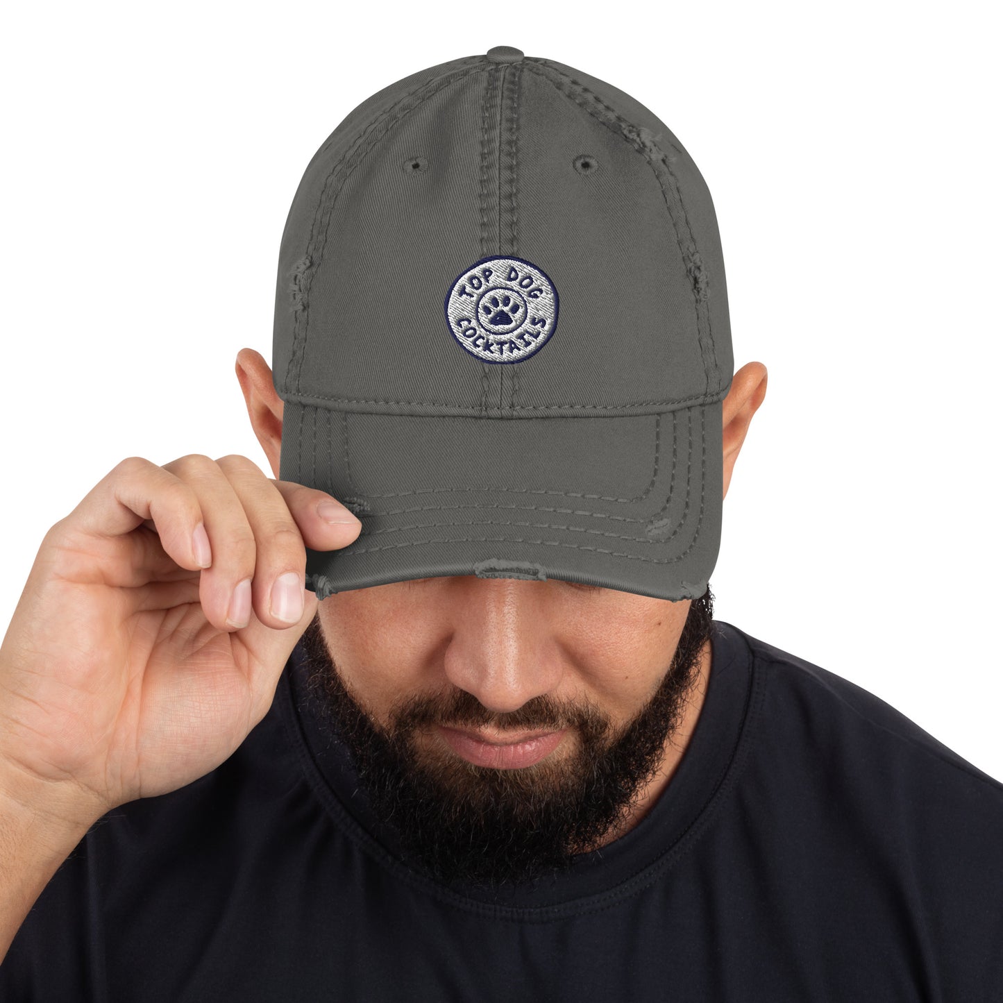 Top Dog Distressed Dad Hat