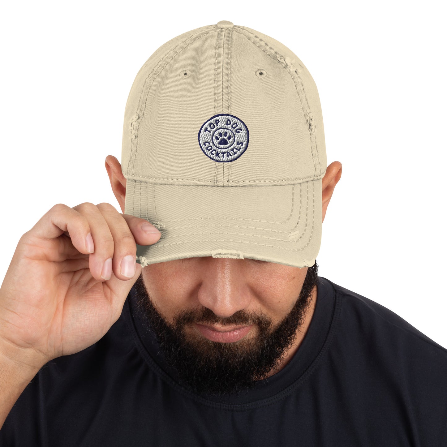 Top Dog Distressed Dad Hat