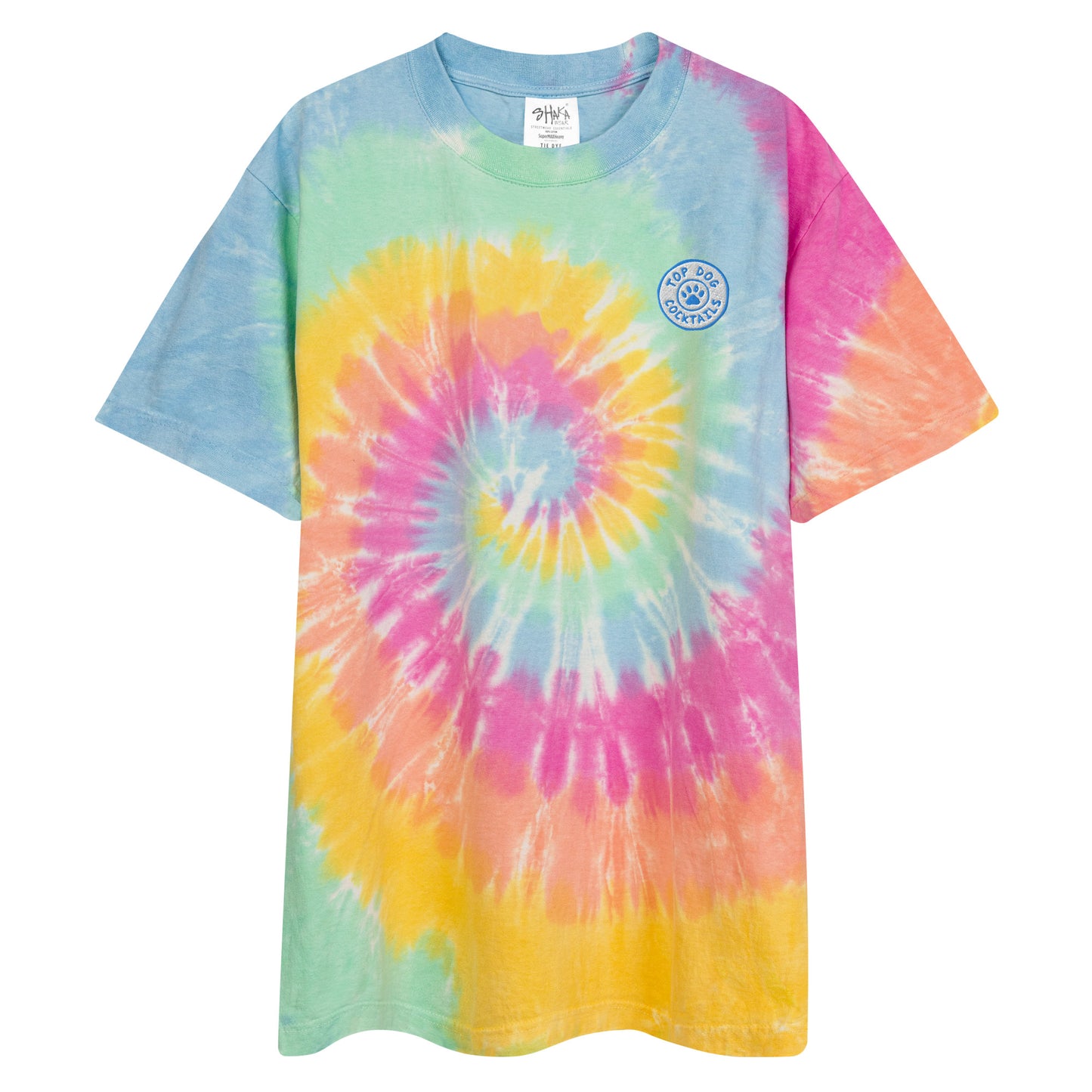 Oversized tie-dye t-shirt