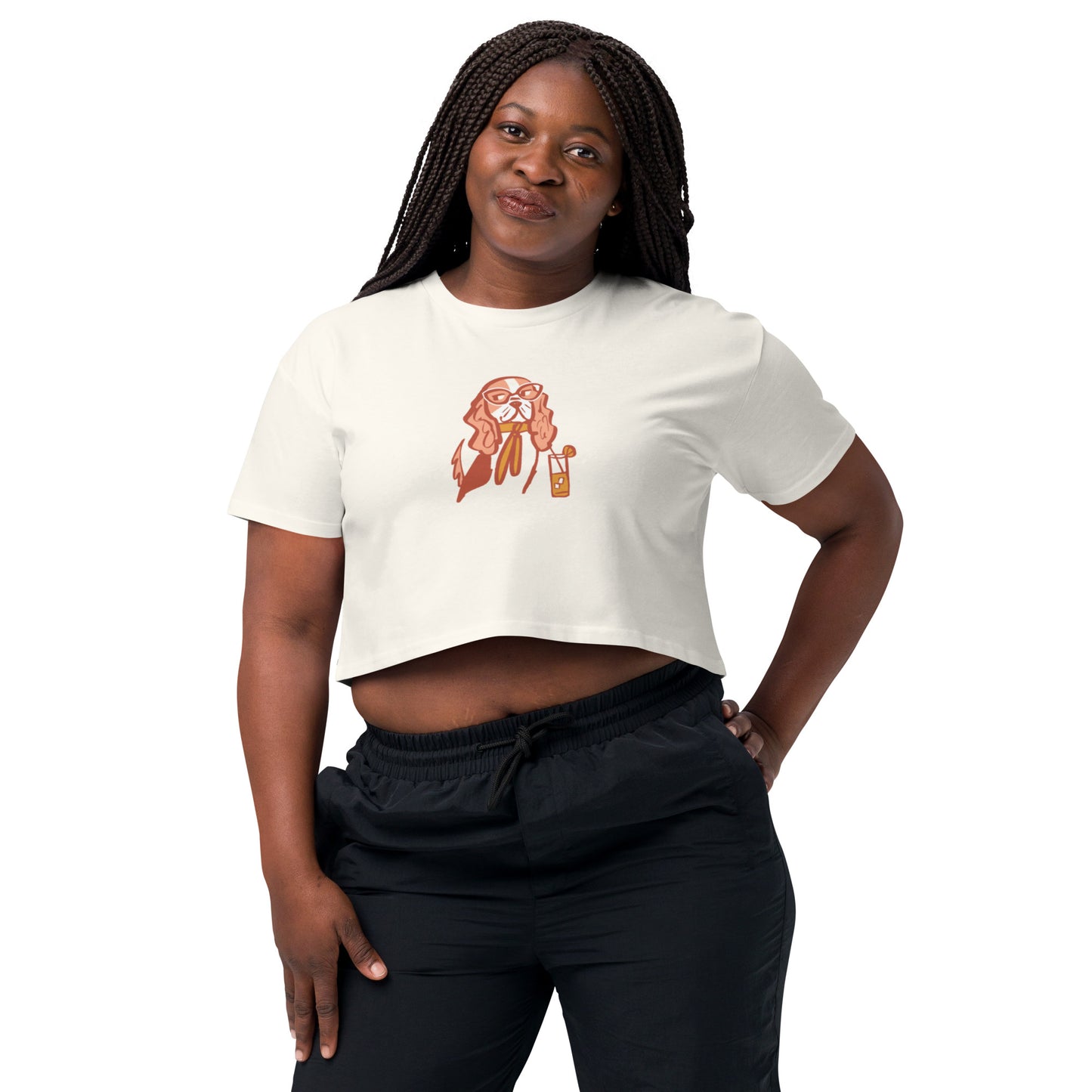 Peach Mango Tea Crop Top