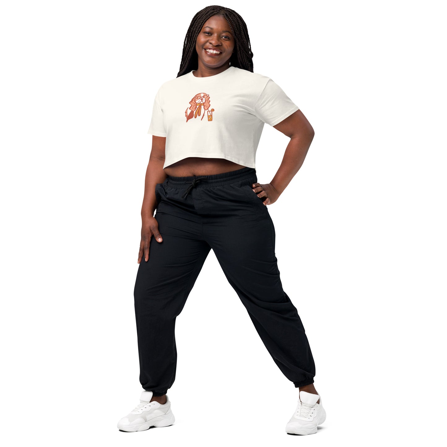 Peach Mango Tea Crop Top
