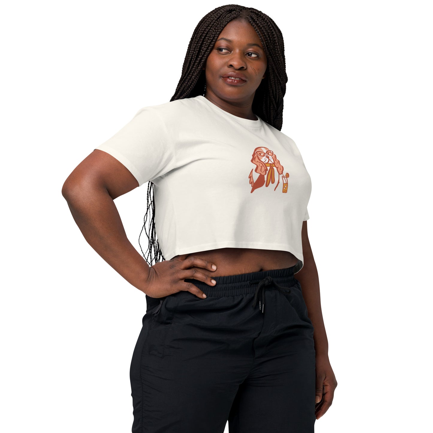 Peach Mango Tea Crop Top