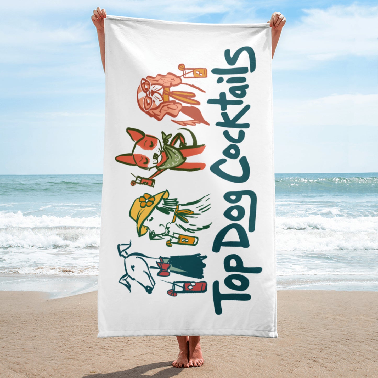 Top Dog Beach Towel